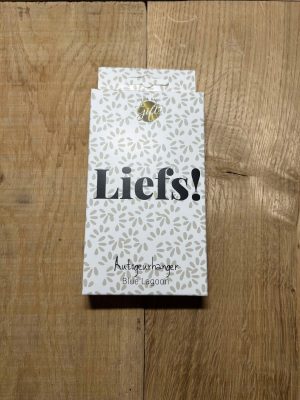 Autogeurhanger ''liefs''