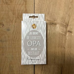 Autogeurhanger ''opa''