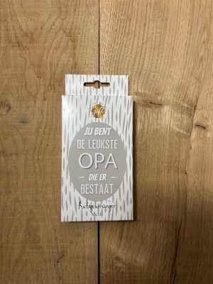 Autogeurhanger ''opa''
