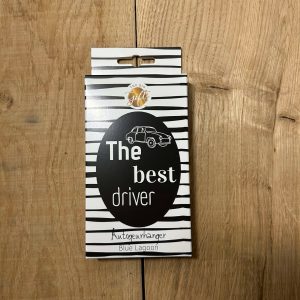 Autogeurhanger ''the best driver''
