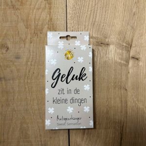 Autogeurhanger ''geluk''