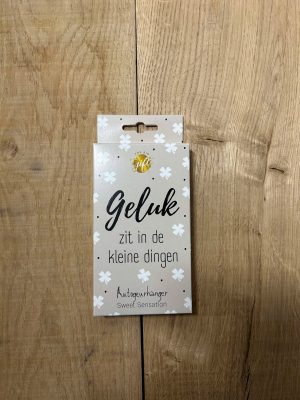 Autogeurhanger ''geluk''