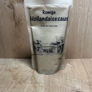 Hollandaise saus met verse room (sta- zak)