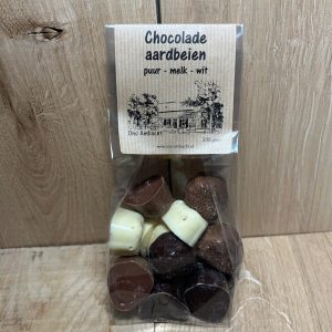 Chocolade aardbeien