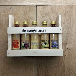 Ijsvogel cadeaukistje 5 flesjes