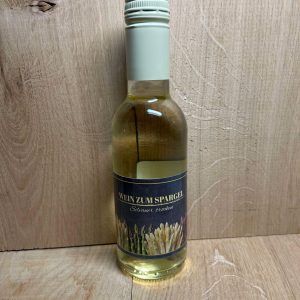 Klein flesje witte wijn droog