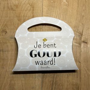 Snoep tasje ''goud waard''