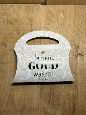 Snoep tasje ''goud waard''