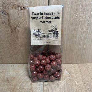 Chocolade zwarte bessen